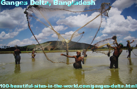 Ganges Delta, Bengal Bay, Bangladesh