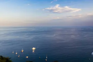 100 Beautiful Ionian Greek Islands: Boats, Ionian Sea.