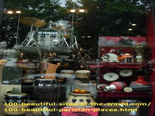 100 Beautiful Parisian Places: Everything Yamaha in Paris.