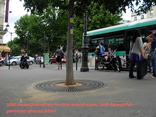 100 Beautiful Parisian Places: View from Beautiful Places in Paris.