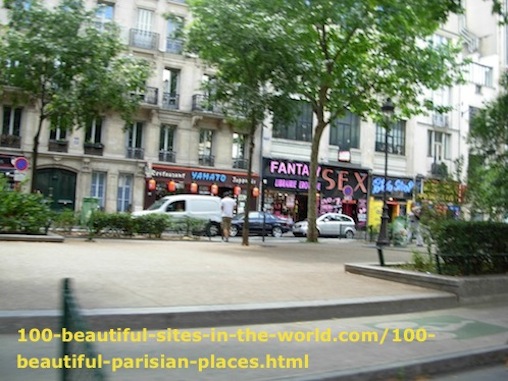 100 Beautiful Parisian Places: View from Shopping Center in Paris.