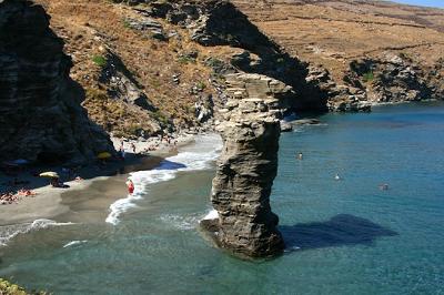 Andros Island Beaches satisfy everyone’s taste