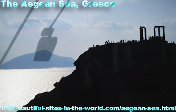 Beautiful Islands on the Aegean Sea, Greece.