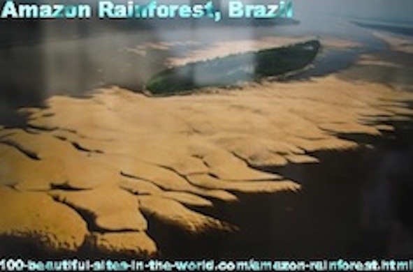 Beautiful Places on the Beautiful Amazon Rainforest, Brazil, Latin America.