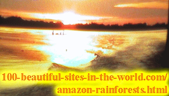Beautiful Amazonian Photos: The climax of the Amazon colors.