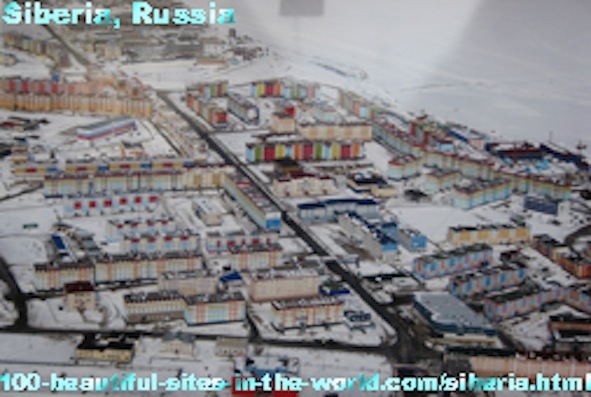 Beautiful Places in Siberia, Norilsk, Vorkuto, Magadan, Russia.