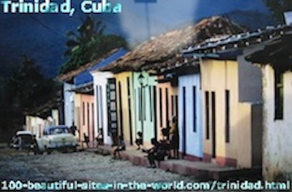 Beautiful Trinidad Attractions, Cuba, Caribbean Sea.