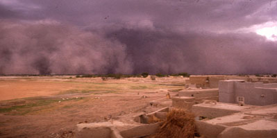 Timbuktu, Mali at Strom Timbuktu, Mali at Strom