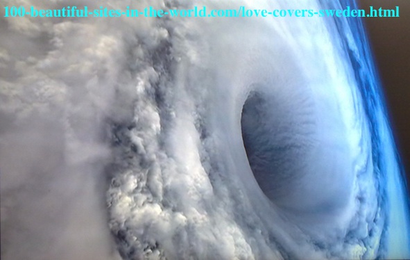 This what happens, when the climate changes and the cold winds circles with the snow.