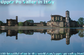 Upper Po Valley in Italy