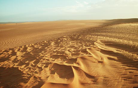 View from the Sahara in Mali View from the Sahara in Mali