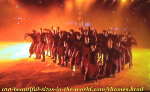 London Olympics 2012. The Olympics celebrations and theatre shows