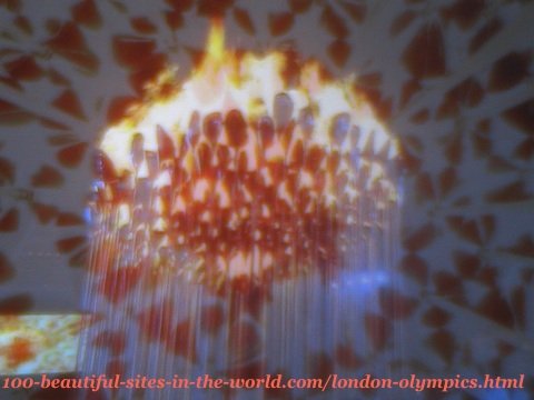 London Olympics 2012. Olympics 205 copper petals