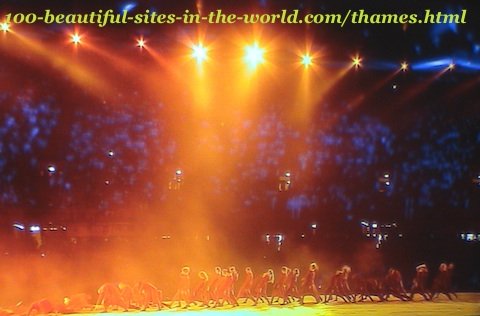 London Olympics shows. London Olympics ceremonies