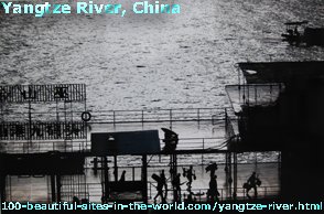 Yangtze River, Chang Jiang, China, Golden Gate and Rice Production Yangtze River, Chang Jiang, China, Golden Gate and Rice Production
