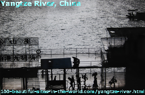 Yangtze River, Chang Jiang, China, Golden Gate and Rice Production Yangtze River, Chang Jiang, China, Golden Gate and Rice Production